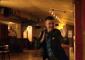 Aiden Gillen as acerbic atheist Dr. Frank Harte